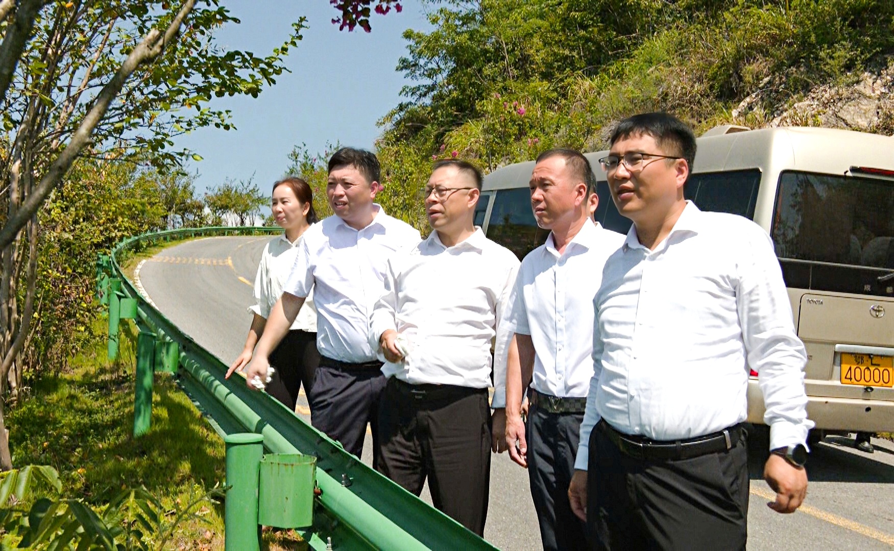 湖北省河北商会考察团来崇阳县考察