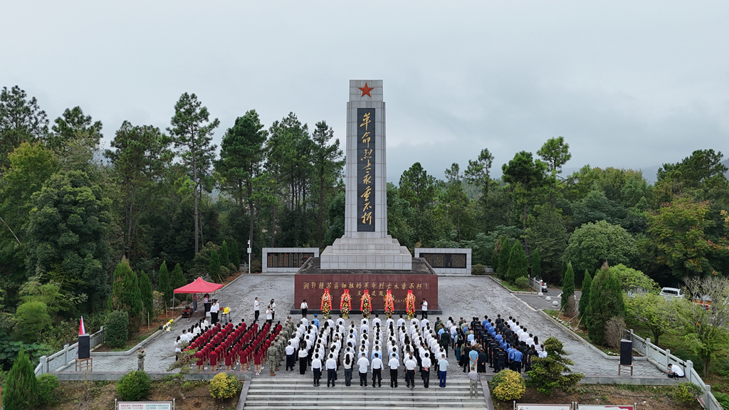 崇阳举行烈士纪念日活动：缅怀革命先烈 弘扬英烈精神